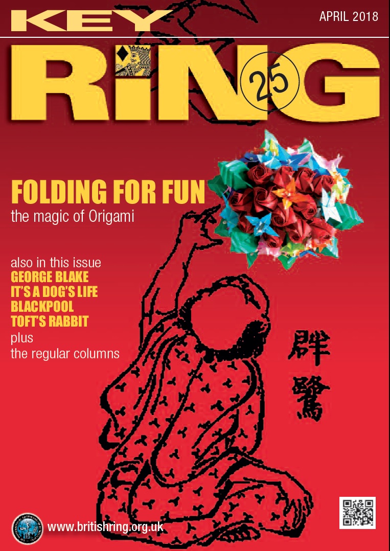 Key Ring magazine cover, April 2018