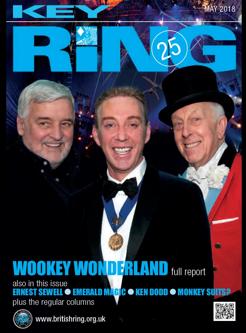 Key Ring magazine cover, May 2018